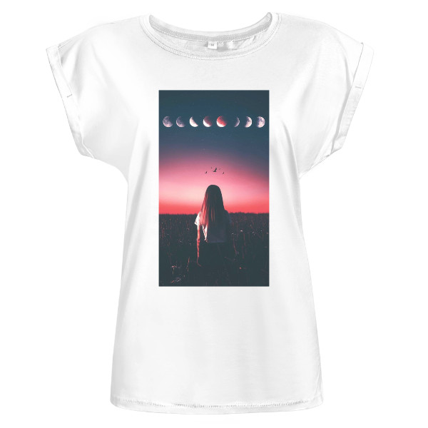 Tričko s potiskem Monthly tričko pro holky